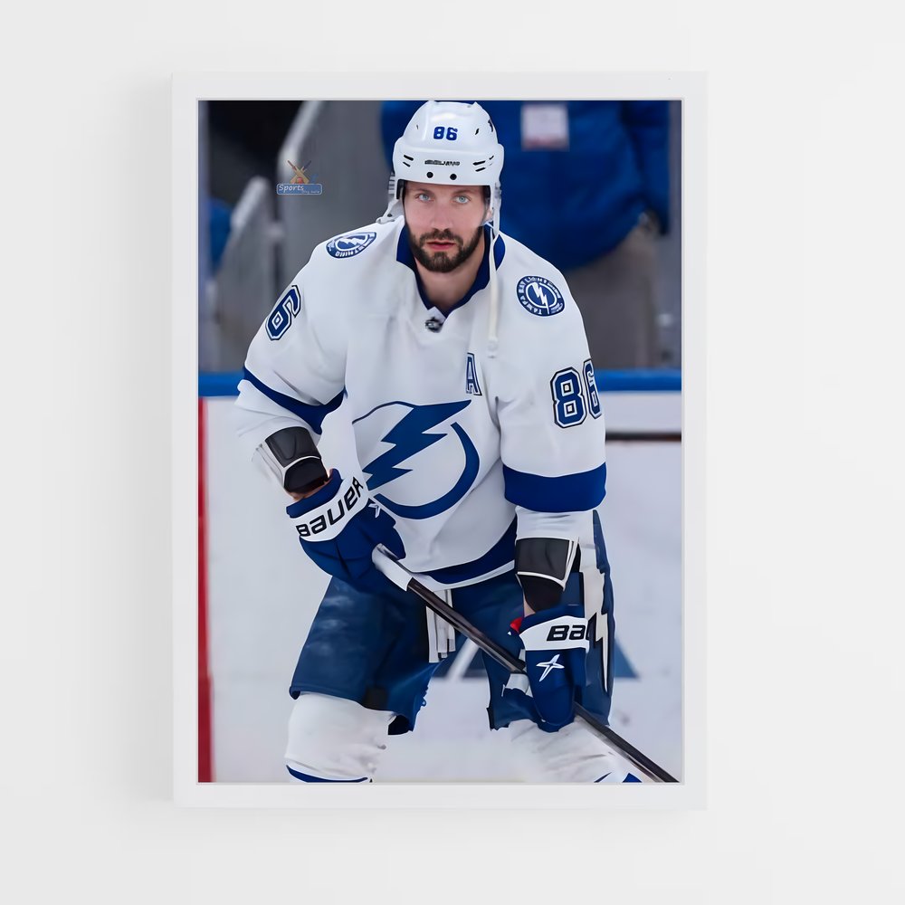 Poster Nikita de kucherov – affiche Hockey sur glace (vue 3)